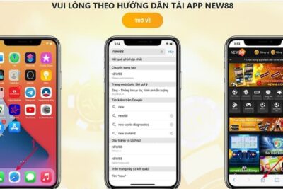 Hướng dẫn tải app New88 cho mobile trên IOS & Android