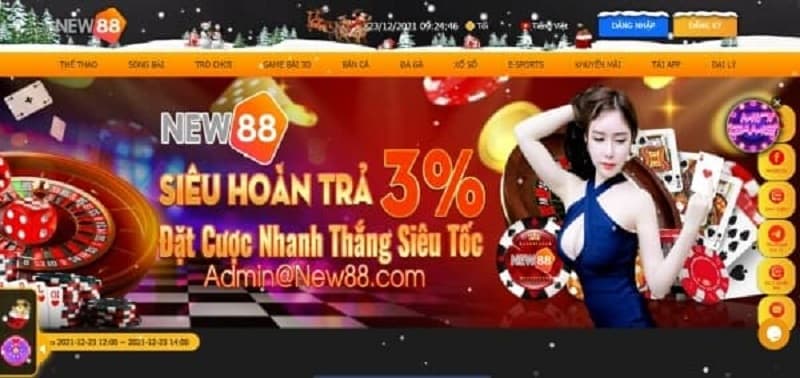 Cổng thưởng Jackpot mỗi tuần tại New88