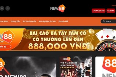 New88 tặng 100k ngay sau khi đăng ký thành viên