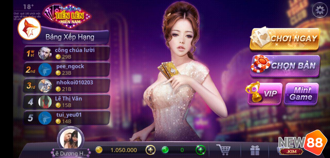 Hướng dẫn cách chơi game bài Tiến lên cụ thể 